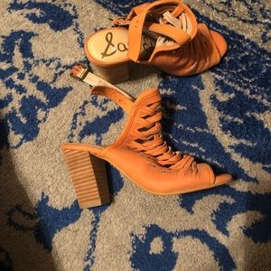 NEVER WORN. Sam Edelman heels 🙌🏼